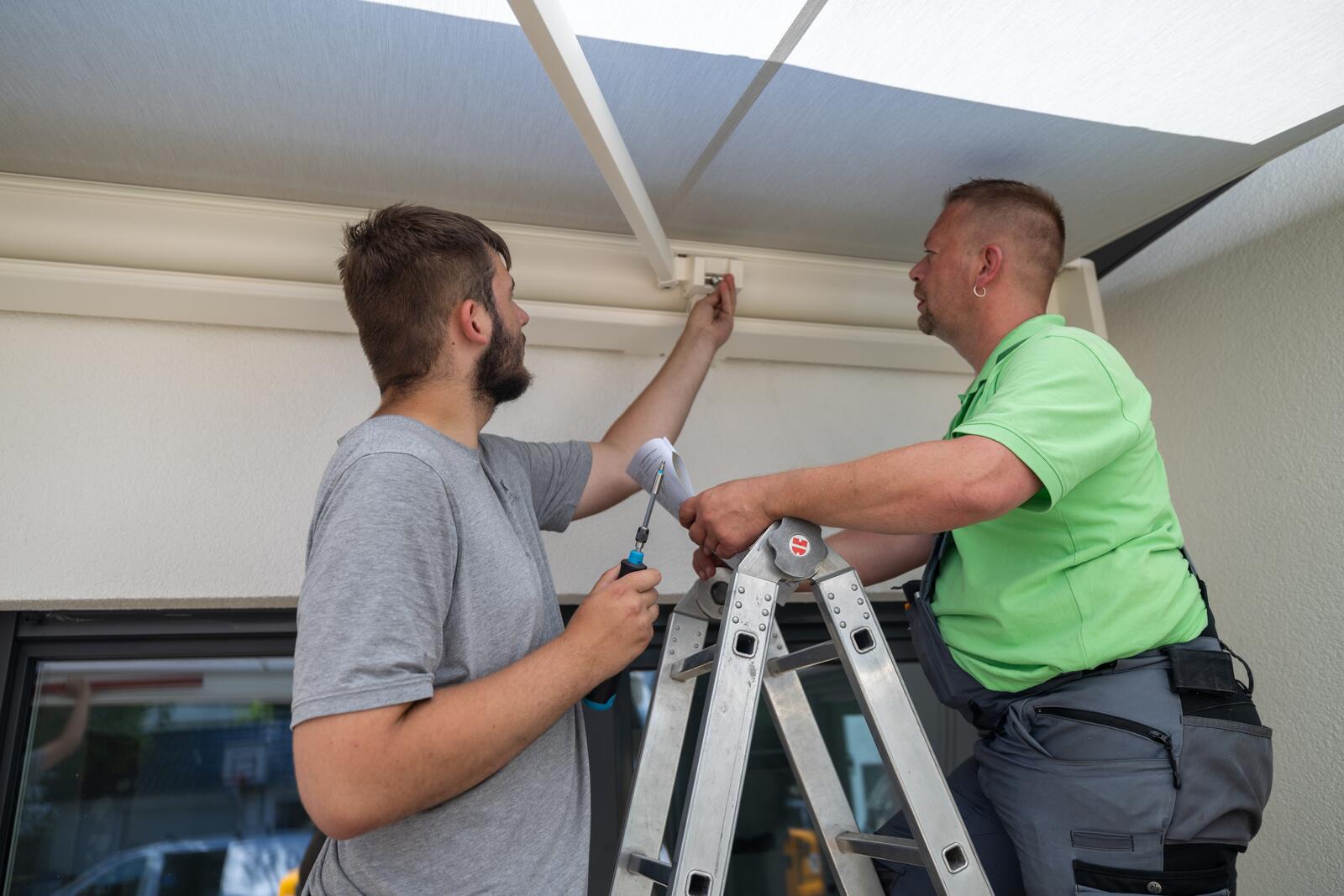 Reparatur und Instandsetzung Markisen